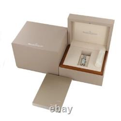 Montre Jaeger Lecoultre Ideale 460.8.08 en cuir de vache en acier