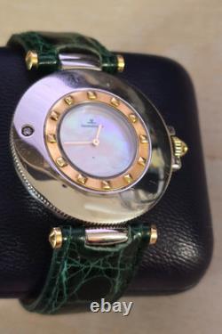 Montre Jaeger Lecoultre Rendez vous Quartz Femme DIAMANT ET BRACELET CROCO