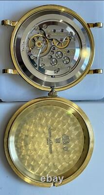 Montre Jaeger Lecoultre en or massif 18 carats 750 homme Swiss Made 9212 12 j