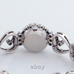 Montre Jaeger-le Coultre or blanc 18 carats/750 diamants env. 2,35 ct
