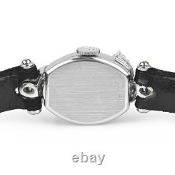Montre LeCoultre 590 à remontage manuel diamant cocktail vintage 14,5 mm