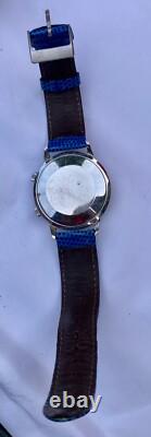 Montre Lecoultre Memovox Mécanique Stainless Steel Modèle Rare Et Ancien