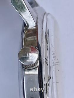 Montre Lecoultre Memovox Mécanique Stainless Steel Modèle Rare Et Ancien