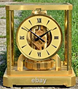 Montre Perpétuel Décor Atmos Jaeger-LeCoultre Année 1976 Rare 5909 Viiir