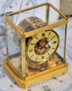 Montre Perpétuel Décor Atmos Jaeger-LeCoultre Année 1976 Rare 5909 Viiir