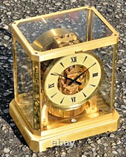 Montre Perpétuel Décor Atmos Jaeger-LeCoultre Année 1976 Rare 5909 Viiir