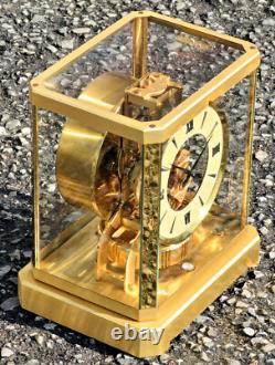 Montre Perpétuel Décor Atmos Jaeger-LeCoultre Année 1976 Rare 5909 Viiir