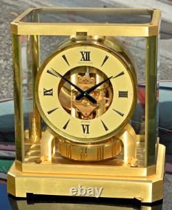 Montre Perpétuel Décor Atmos Jaeger-LeCoultre Année 1976 Rare 5909 Viiir