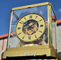 Montre Perpétuel Décor Atmos Jaeger-LeCoultre Année 1976 Rare 5909 Viiir