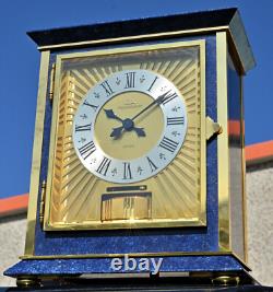 Montre Perpétuel Jaeger-LeCoultre Atmos Royale 1971 Bleu Lapis-Lazuli Beau