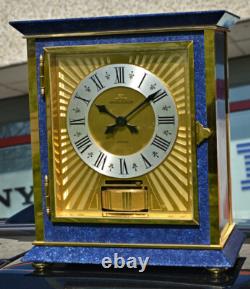 Montre Perpétuel Jaeger-LeCoultre Atmos Royale 1971 Bleu Lapis-Lazuli Beau