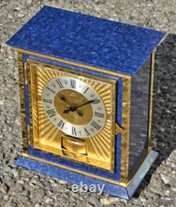 Montre Perpétuel Jaeger-LeCoultre Atmos Royale 1971 Bleu Lapis-Lazuli Beau