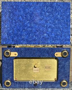 Montre Perpétuel Jaeger-LeCoultre Atmos Royale 1971 Bleu Lapis-Lazuli Beau