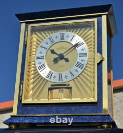 Montre Perpétuel Jaeger-LeCoultre Atmos Royale 1971 Bleu Lapis-Lazuli Beau