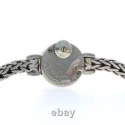 Montre Vintage Femme Jaeger LeCoultre Or Blanc 18 Carats Manuelle