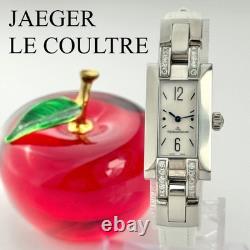 Montre à quartz pour femme JAEGER-LECOULTRE Ideale 460.8.08 cadran blanc