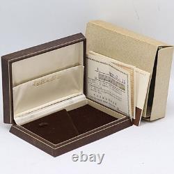 Montre-bracelet Jaeger-LeCoultre boîte vide uniquement marron vintage rangeme