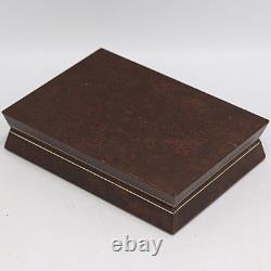 Montre-bracelet Jaeger-LeCoultre boîte vide uniquement marron vintage rangeme