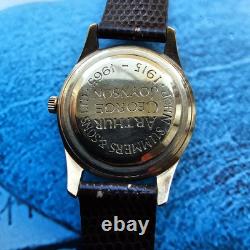 Montre-bracelet automatique vintage Jaeger-LeCoultre Asprey en or massif 9 ca