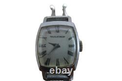 Montre-bracelet femme vintage Jaeger Lecoultre avec bracelet maille argent