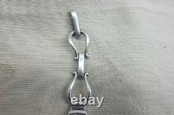 Montre-bracelet femme vintage Jaeger Lecoultre avec bracelet maille argent