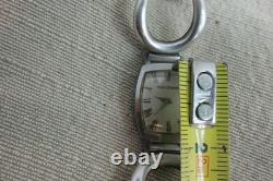 Montre-bracelet femme vintage Jaeger Lecoultre avec bracelet maille argent