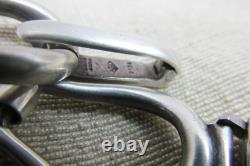 Montre-bracelet femme vintage Jaeger Lecoultre avec bracelet maille argent