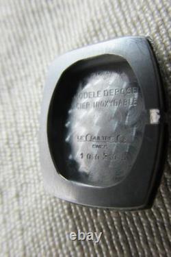 Montre-bracelet femme vintage Jaeger Lecoultre avec bracelet maille argent