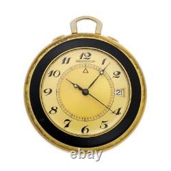 Montre de poche JAEGER LECOULTR MEMOVOX 11003 Manuel Cal. K911 Plaqué or Unisexe