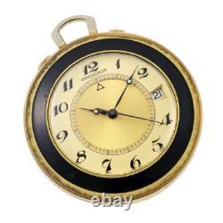 Montre de poche JAEGER LECOULTR MEMOVOX 11003 Manuel Cal. K911 Plaqué or Unisexe