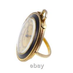 Montre de poche JAEGER LECOULTR MEMOVOX 11003 Manuel Cal. K911 Plaqué or Unisexe