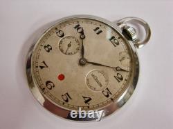 Montre de poche LeCoultre 8 jours réserve de marche Power indicator 8 days 1930s
