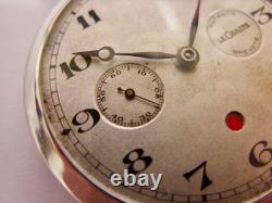 Montre de poche LeCoultre 8 jours réserve de marche Power indicator 8 days 1930s