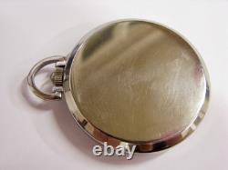 Montre de poche LeCoultre 8 jours réserve de marche Power indicator 8 days 1930s