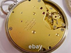 Montre de poche LeCoultre 8 jours réserve de marche Power indicator 8 days 1930s