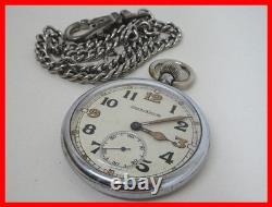 Montre de poche manuelle Jaeger-LeCoultre P49951 flèche large militaire WWII