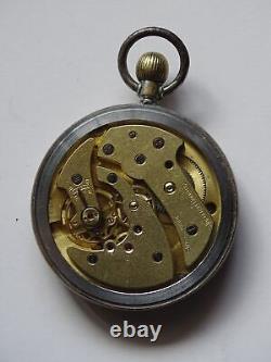 Montre de poche militaire antique de la Seconde Guerre mondiale JAEGER