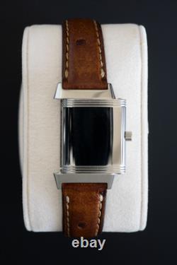 Montre femme Jaeger-LeCoultre Reverso Lady Quartz Q2618411 acier 2010 révisé