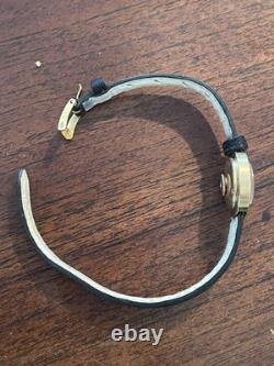 Montre femme ancienne JAEGER LECOULTRE or 18 carats, révisée