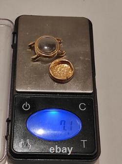 Montre femme vintage Jaeger Lecoultre en or jaune 18 K