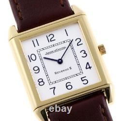 Montre garçon JAEGER-LECOULTRE Reverso II 1410031 manuelle cadran argenté or