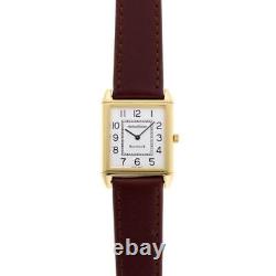 Montre garçon JAEGER-LECOULTRE Reverso II 1410031 manuelle cadran argenté or