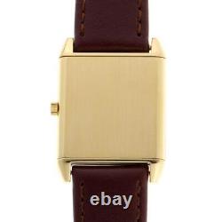Montre garçon JAEGER-LECOULTRE Reverso II 1410031 manuelle cadran argenté or
