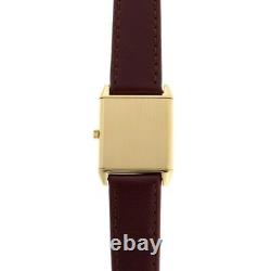 Montre garçon JAEGER-LECOULTRE Reverso II 1410031 manuelle cadran argenté or