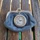 Montre gousset / de col ancienne en ARGENT MASSIF Mouvement LeCoultre fonction