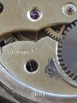 Montre gousset / de col ancienne en ARGENT MASSIF Mouvement LeCoultre fonction