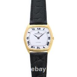 Montre homme JAEGER LECOULTRE Hexagon 5000.21 manuelle 900 cadran blanc or jaune