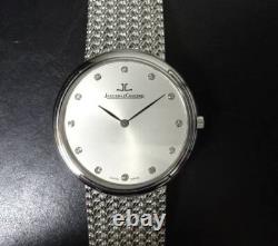 Montre homme Jaeger Lecoultre Odysseus 164.33.79 cadran argenté manuel or blanc