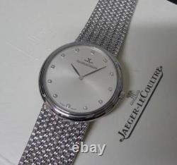 Montre homme Jaeger Lecoultre Odysseus 164.33.79 cadran argenté manuel or blanc