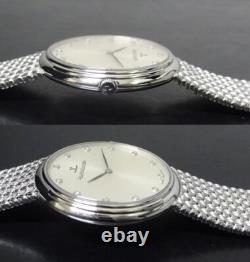 Montre homme Jaeger Lecoultre Odysseus 164.33.79 cadran argenté manuel or blanc